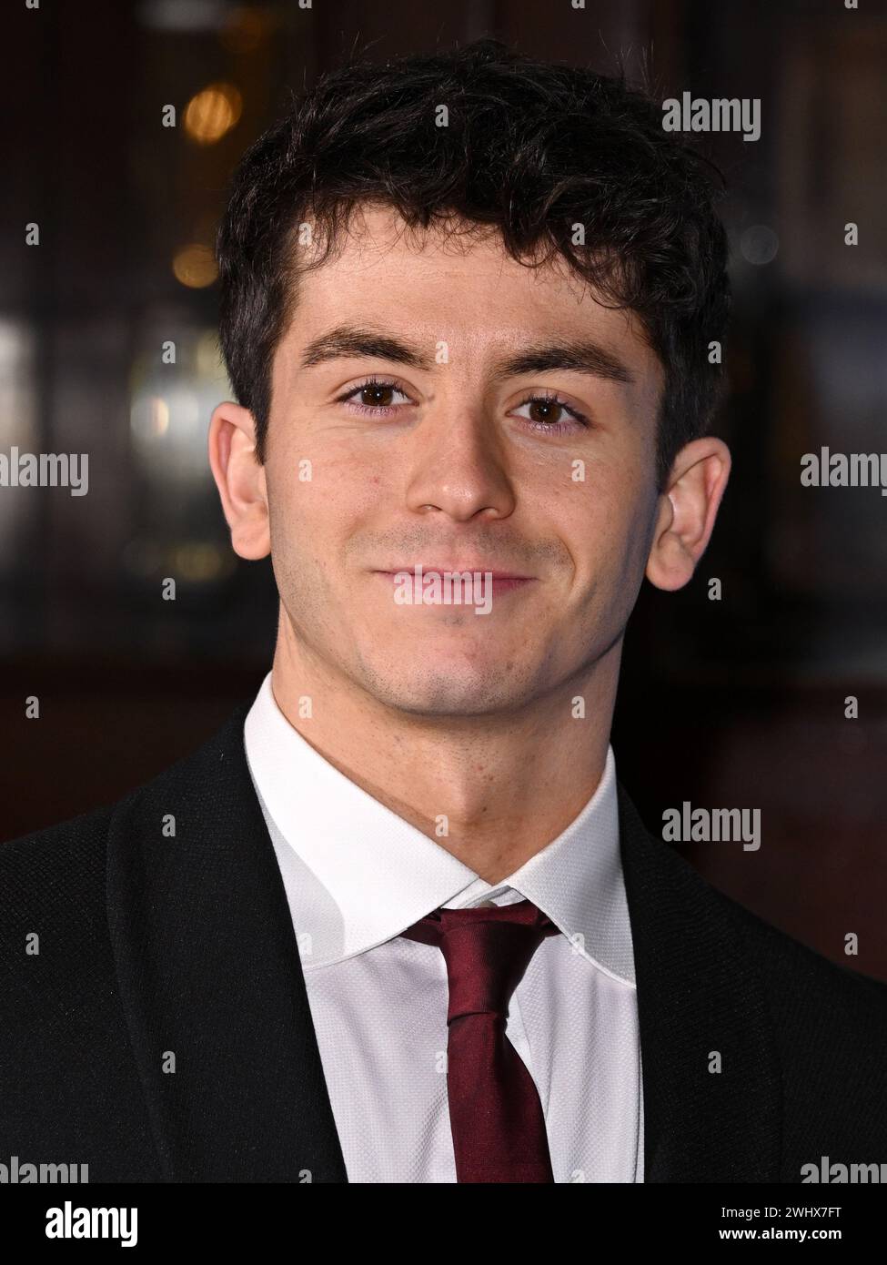 London, UK. February 11th, 2024. Tobias Turley arriving at the 24th