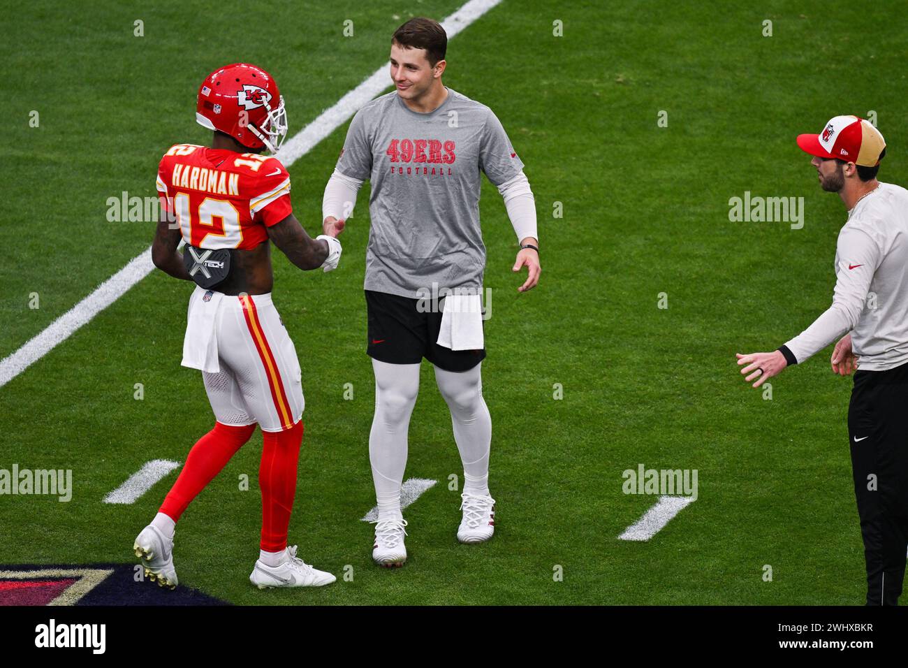 Las Vegas, USA. 11th Feb, 2024. Kansas City Chiefs wide receiver 12