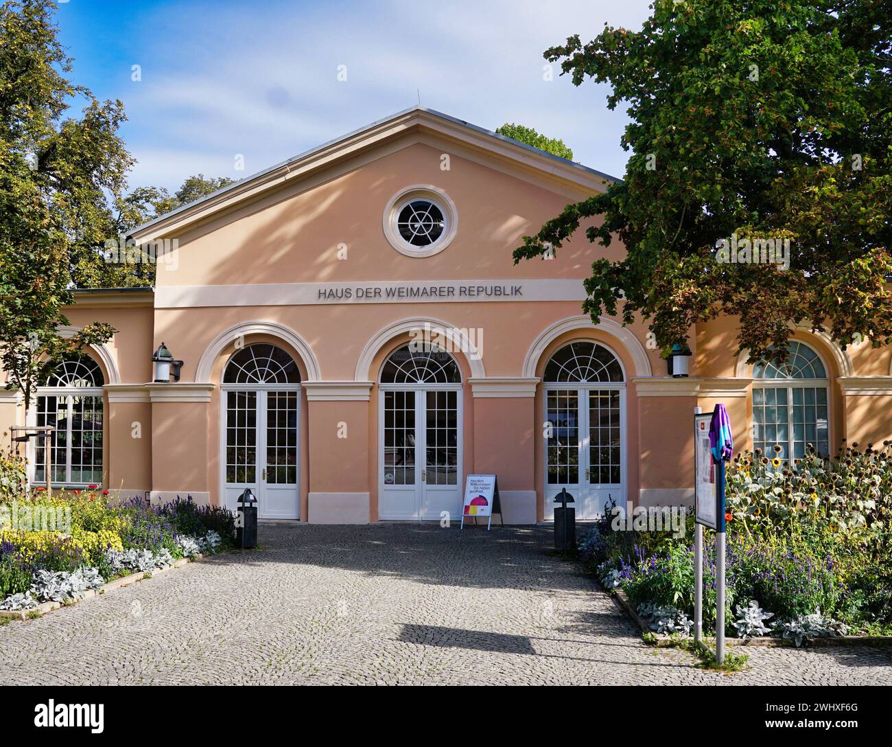 House of the Weimar Republic in Weimar Stock Photo - Alamy