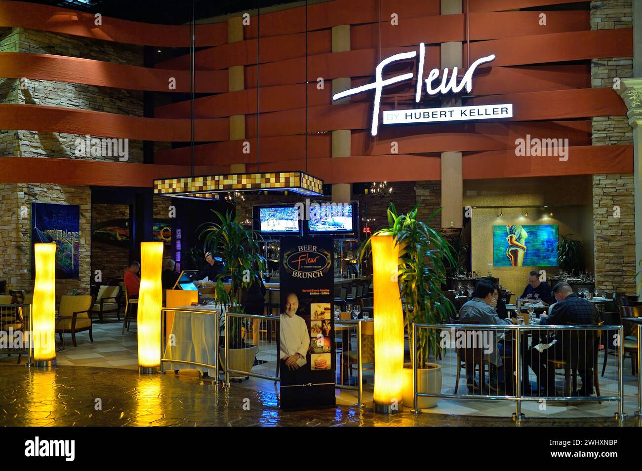 The restaurant Fleur by Hubert Keller, Las Vegas NV Stock Photo Alamy