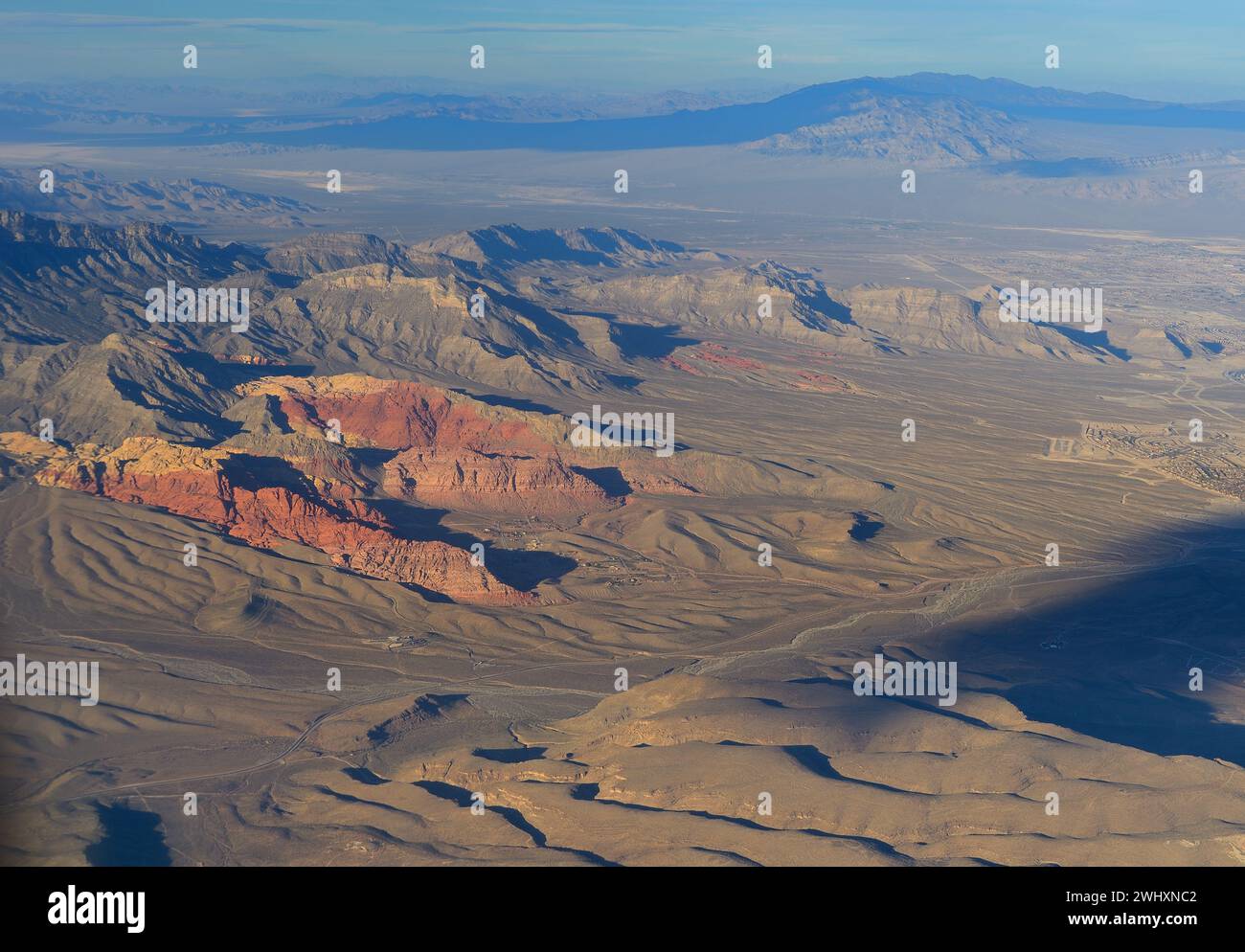 Red Rocks Overhead View Aerial red rock desert hi-res stock photography and images - Alamy
