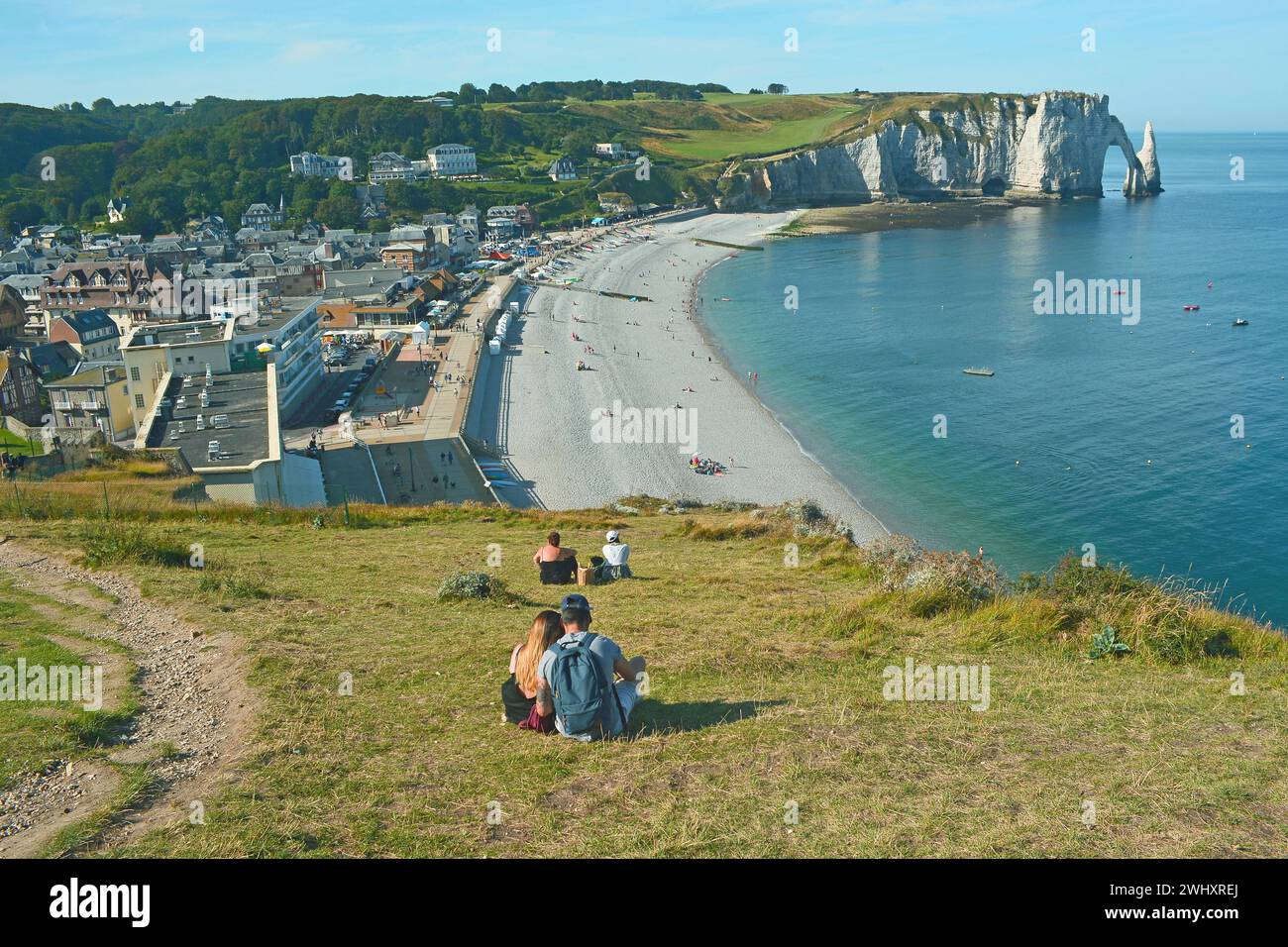 Falaises etretat courbet hi-res stock photography and images - Alamy
