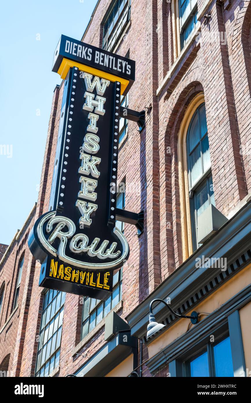 An alcoholic beverages diner in Nashville, Tennessee Stock Photo Alamy