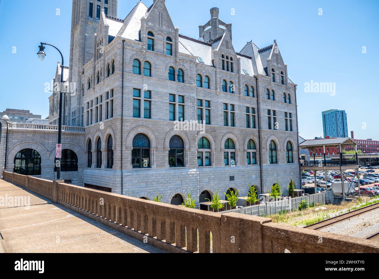 A 1900s signature historic hotel for modern-day travelers in Nashville, Tennessee Stock Photo