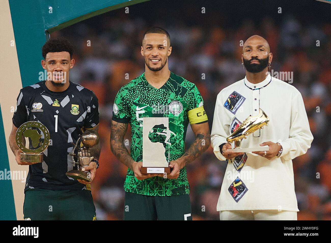 AFACON FINAL, ABIDJAN, IVORY COAST, FRIDAY, FEBRUARY 11, 2024.Best