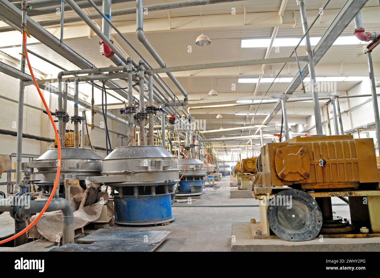 Ceramic factory equipment Stock Photo Alamy