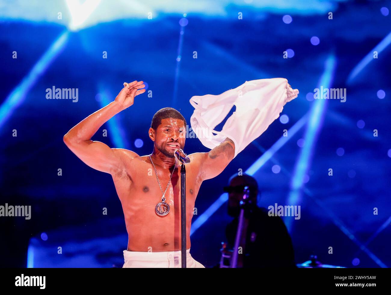Las Vegas, United States. 11th Feb, 2024. Super Bowl LVIII Halftime