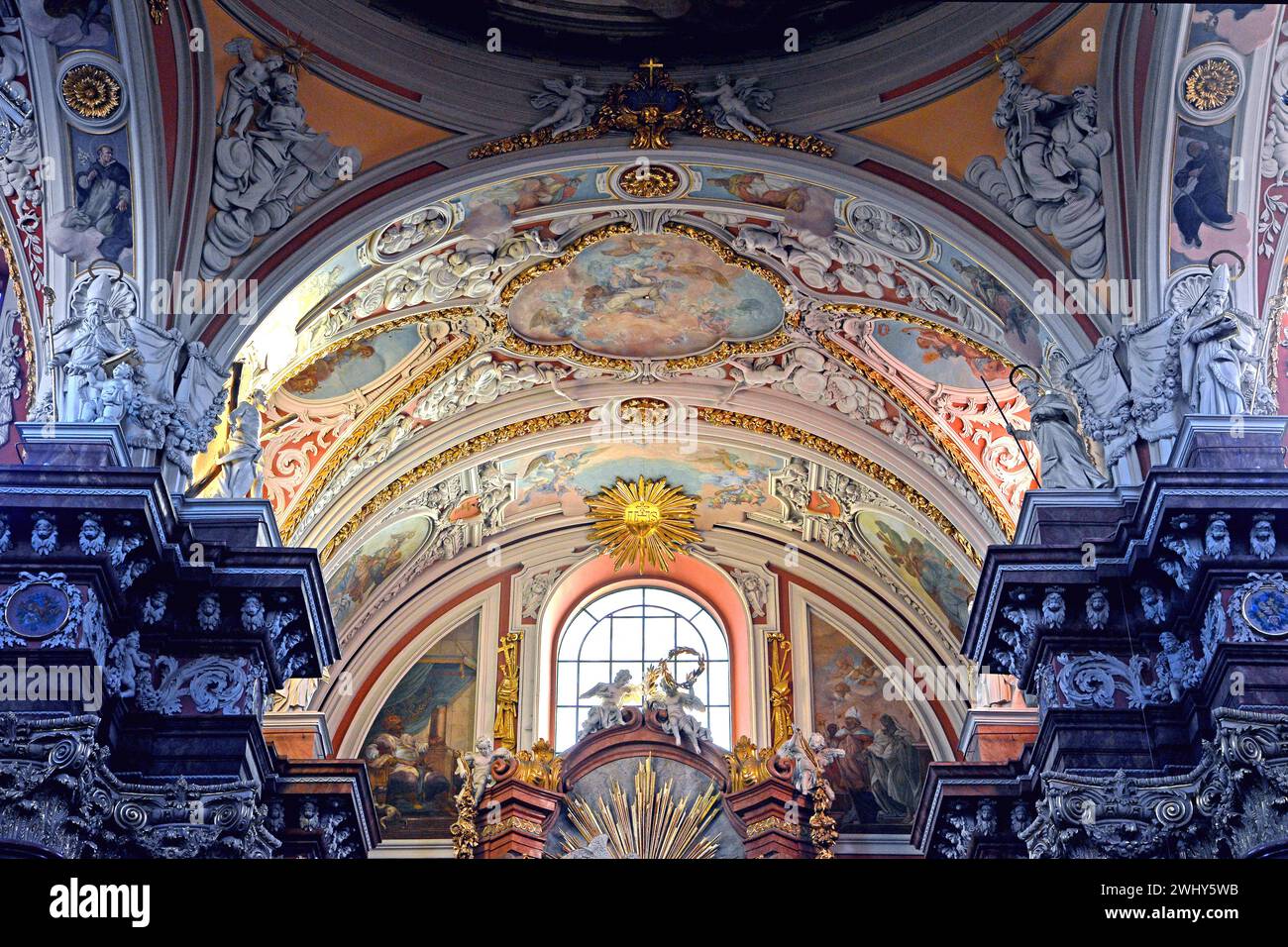Baroque church poznan hi-res stock photography and images - Alamy