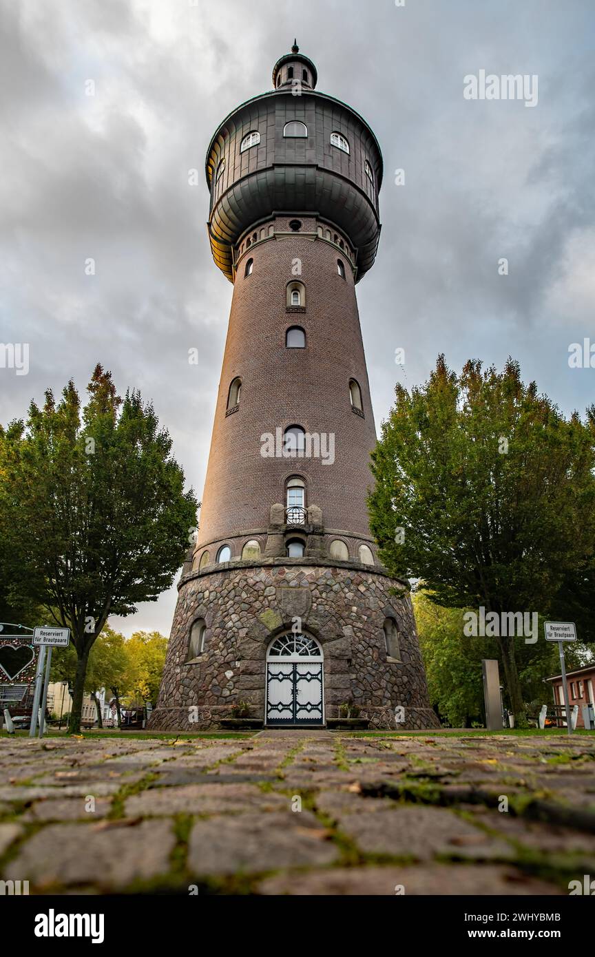 Heide water tower Stock Photo