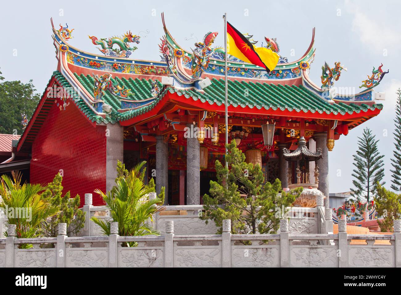 Tua Pek Kong temple (circa 1849). One of the oldest Chinese temples in