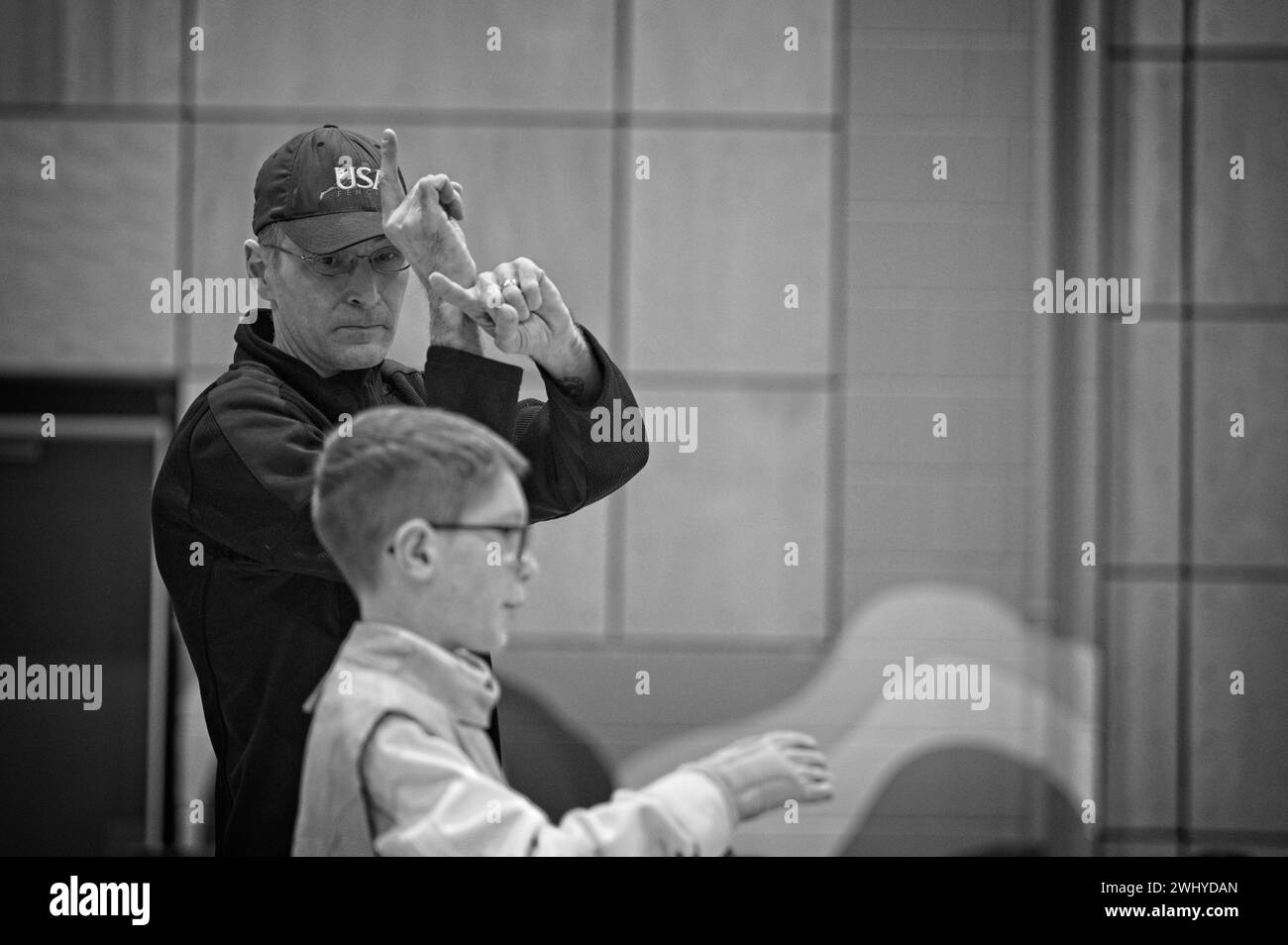 UNITED STATES 02092024 Out of Nowhere Fencing, offers instruction