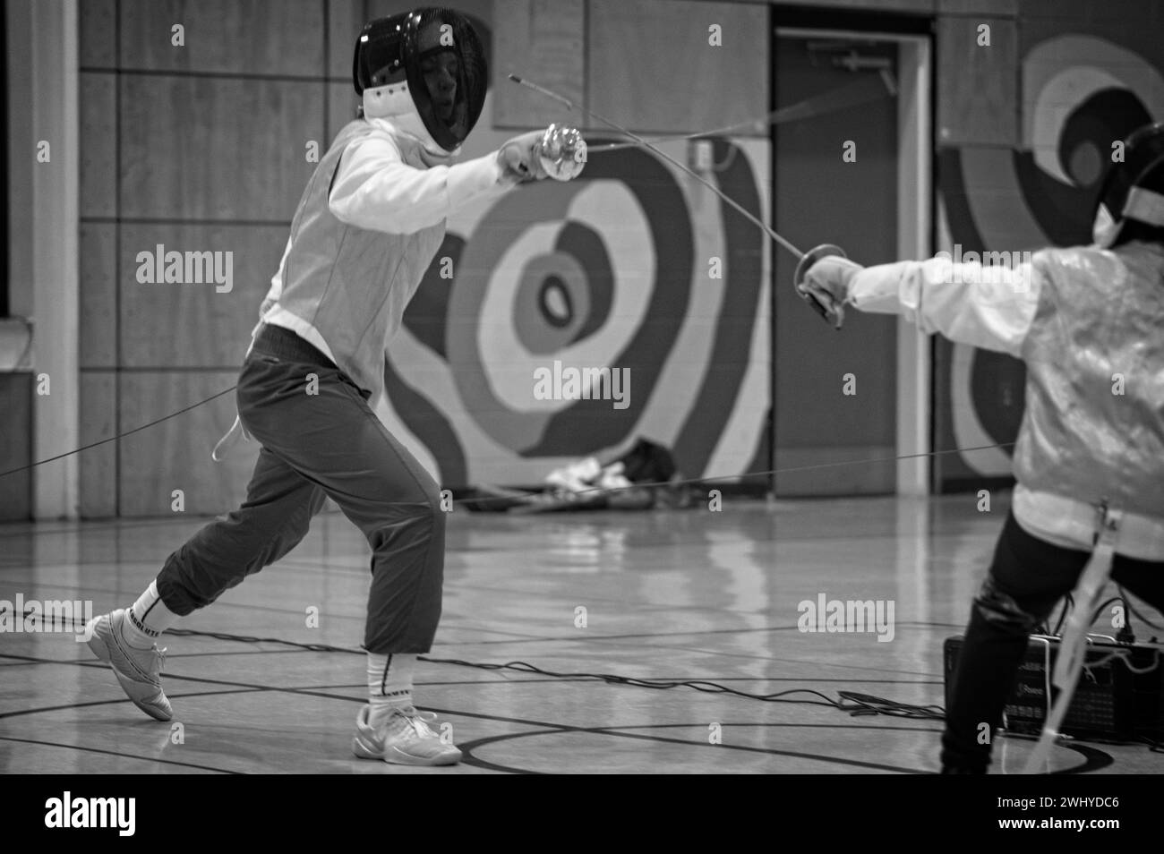 UNITED STATES 02092024 Out of Nowhere Fencing, offers instruction