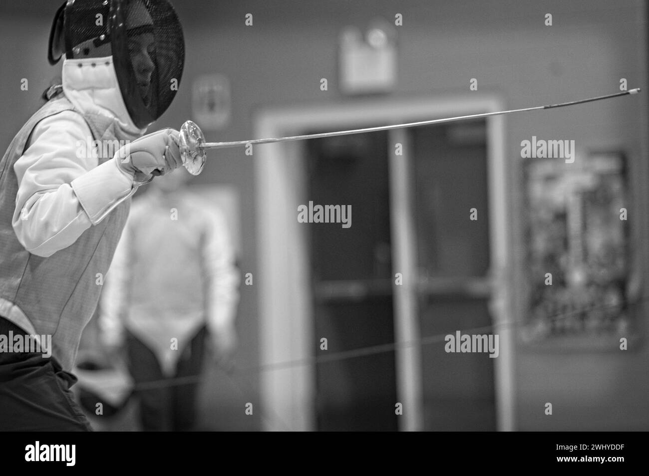 UNITED STATES 02092024 Out of Nowhere Fencing, offers instruction