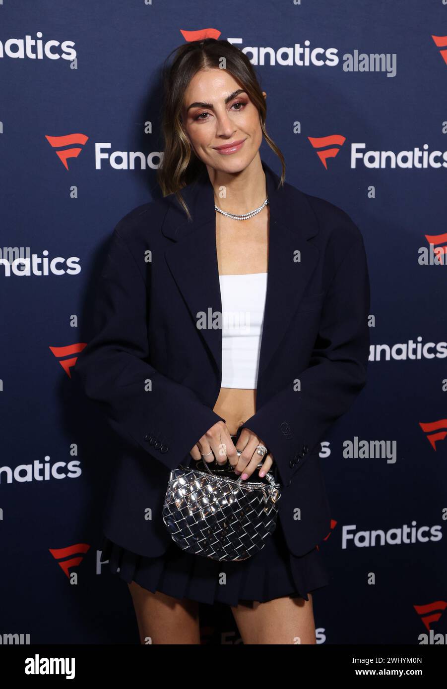 Las Vegas, USA. 10th Feb, 2024. Camille Fishel arriving to Michael