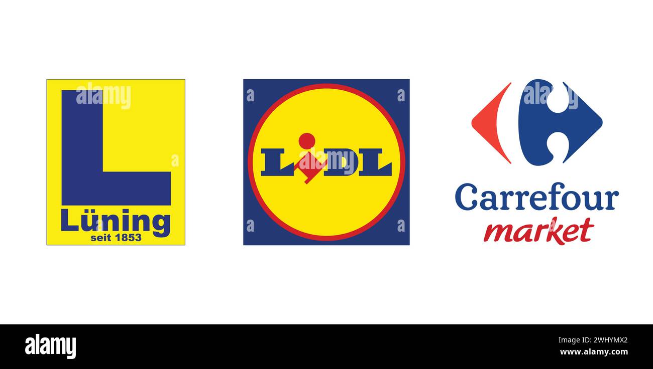 Carrefour bag Cut Out Stock Images & Pictures Alamy