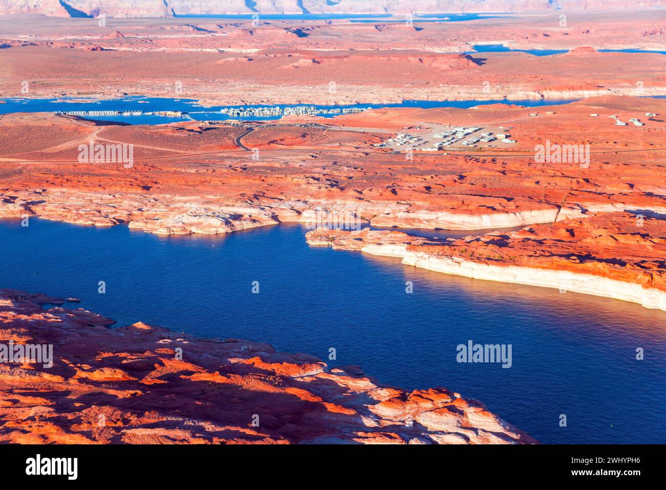 Lake Powell on the Colorado River Stock Photo - Alamy