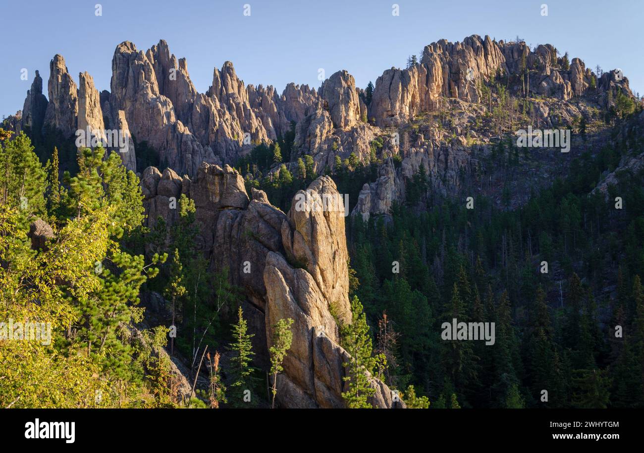 Rugged Overlook at the Black Hills in South Dakota, USA Stock Photo - Alamy