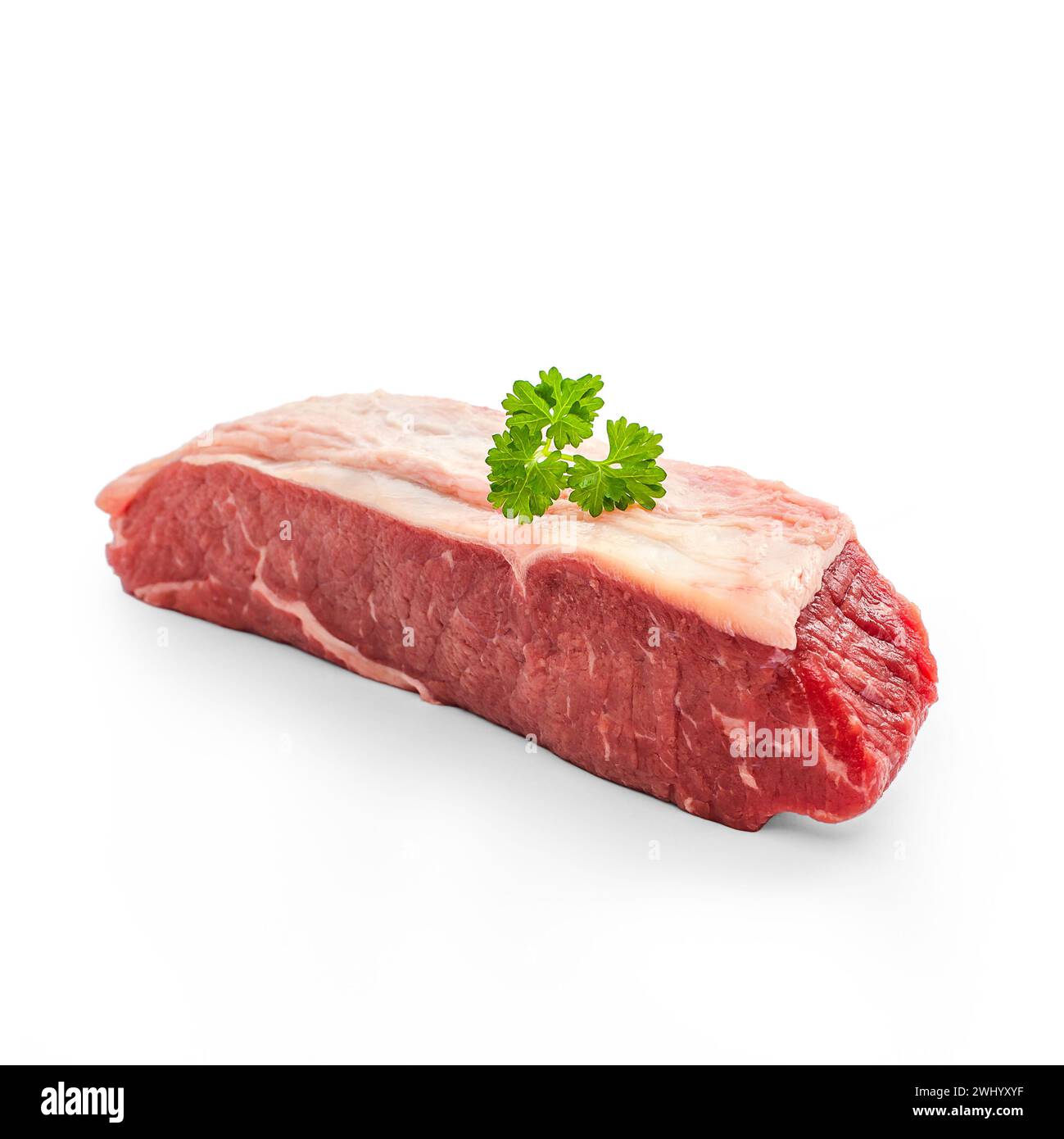 Raw striploin steak kitchen Cut Out Stock Images & Pictures - Alamy