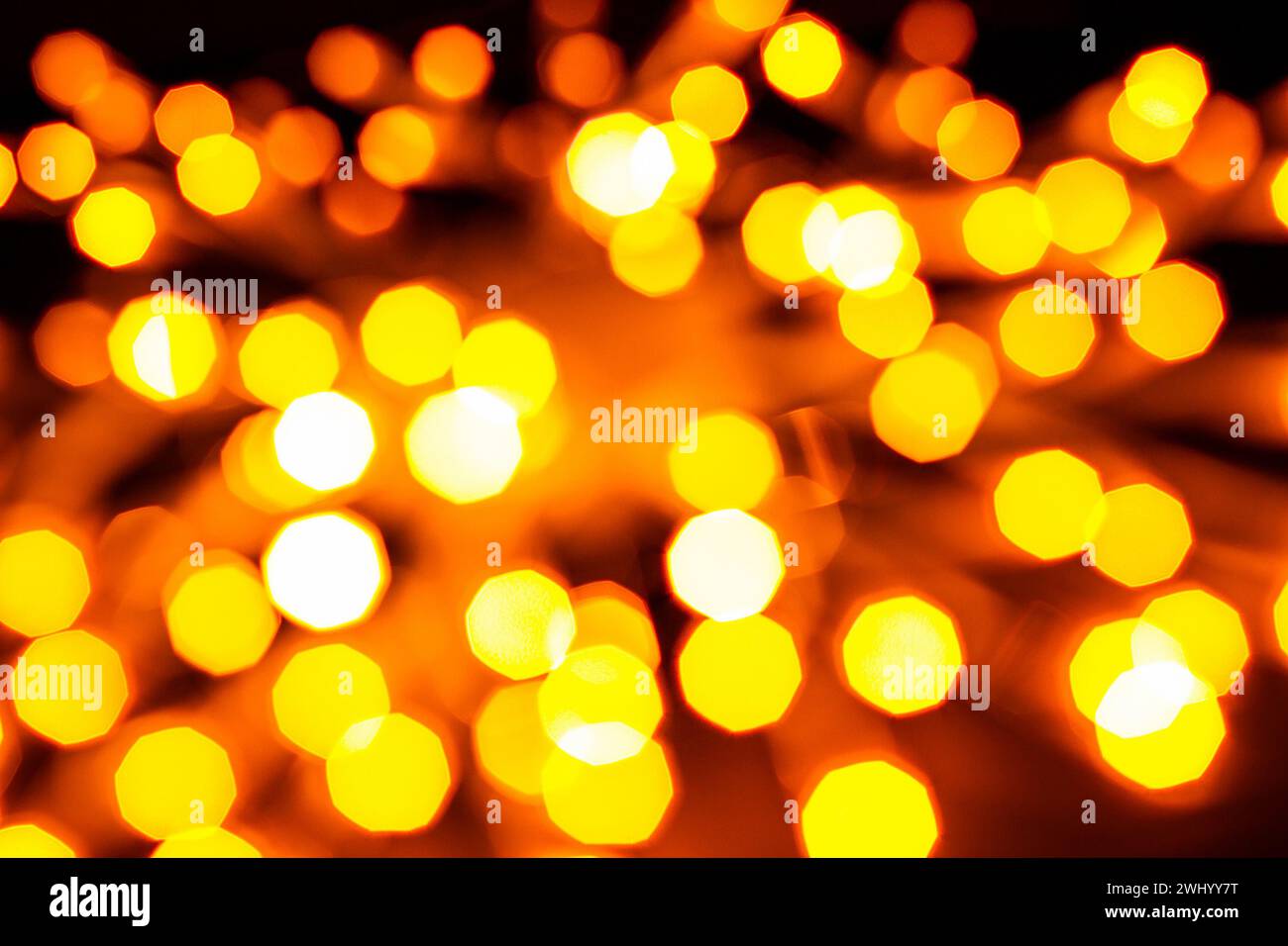 Blurred lights as background image Stock Photo