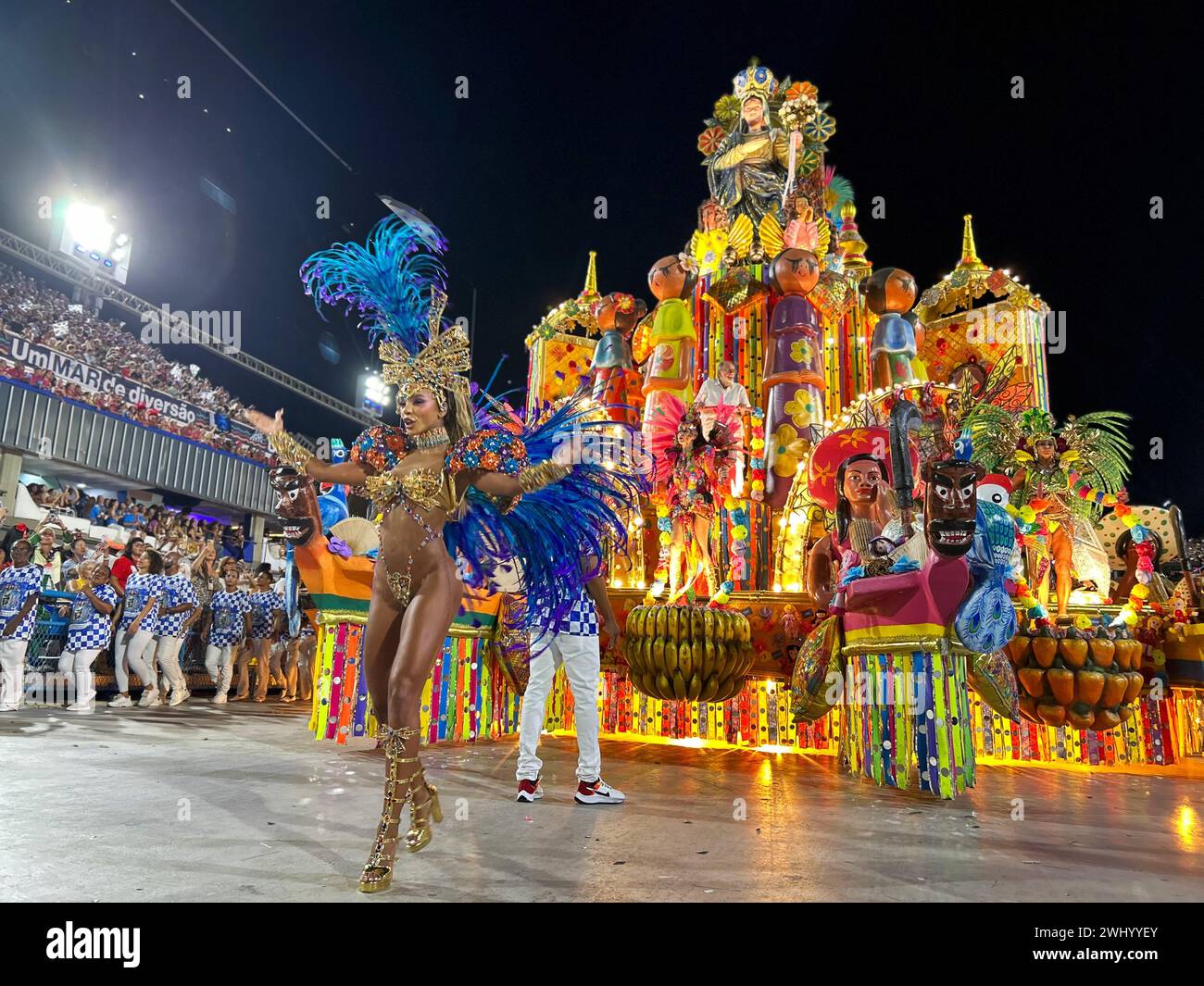 Rio Carnival LIVE Samba Parades In Rio Carnival 2024, Sambadrome, Rio