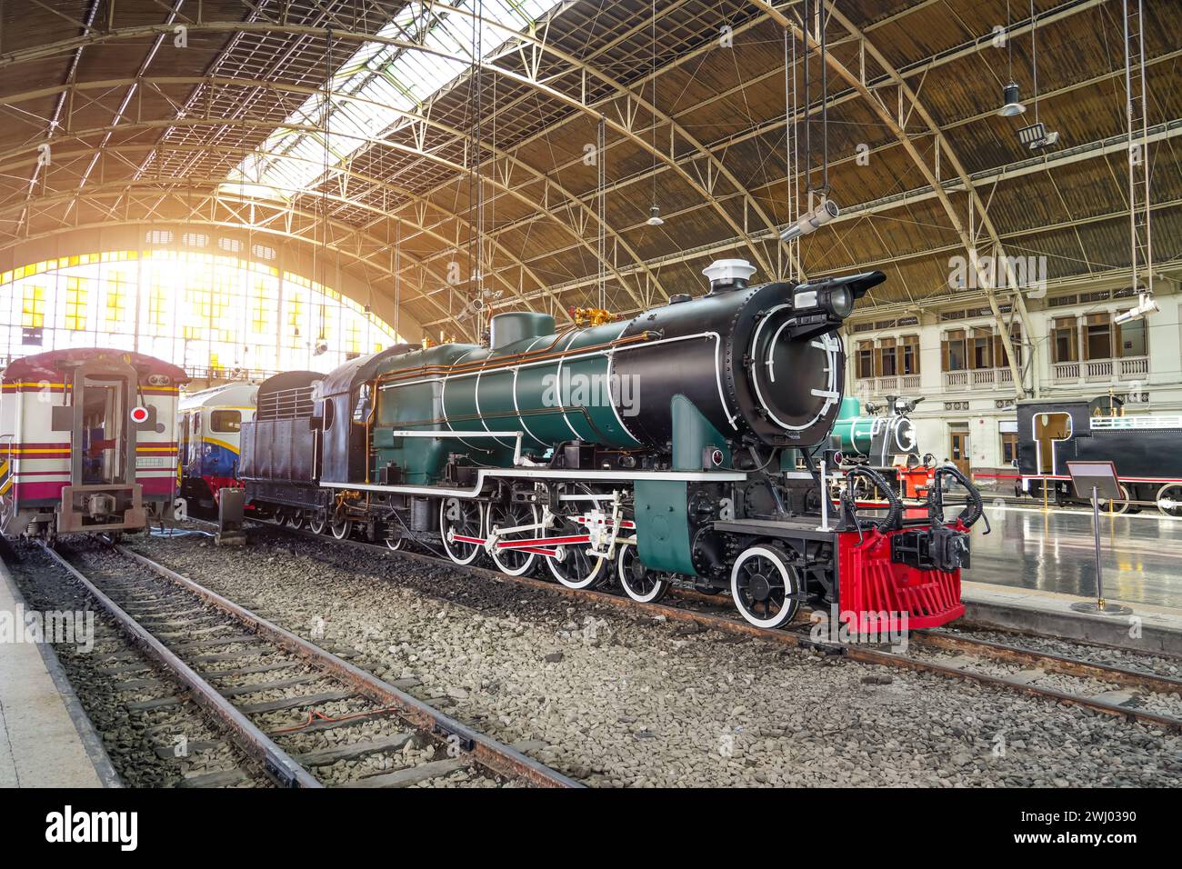 Station nostalgia timetable railway hi-res stock photography and images ...