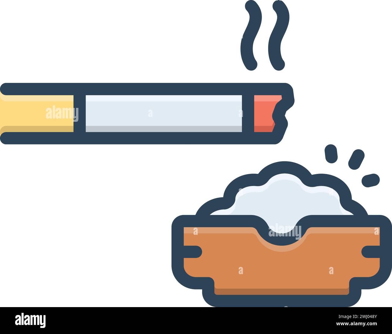 Burn cinder Stock Vector Images - Alamy