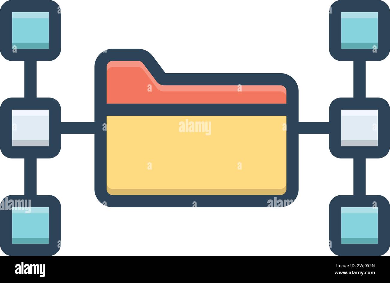 Icon for data,dossier Stock Vector Image & Art - Alamy