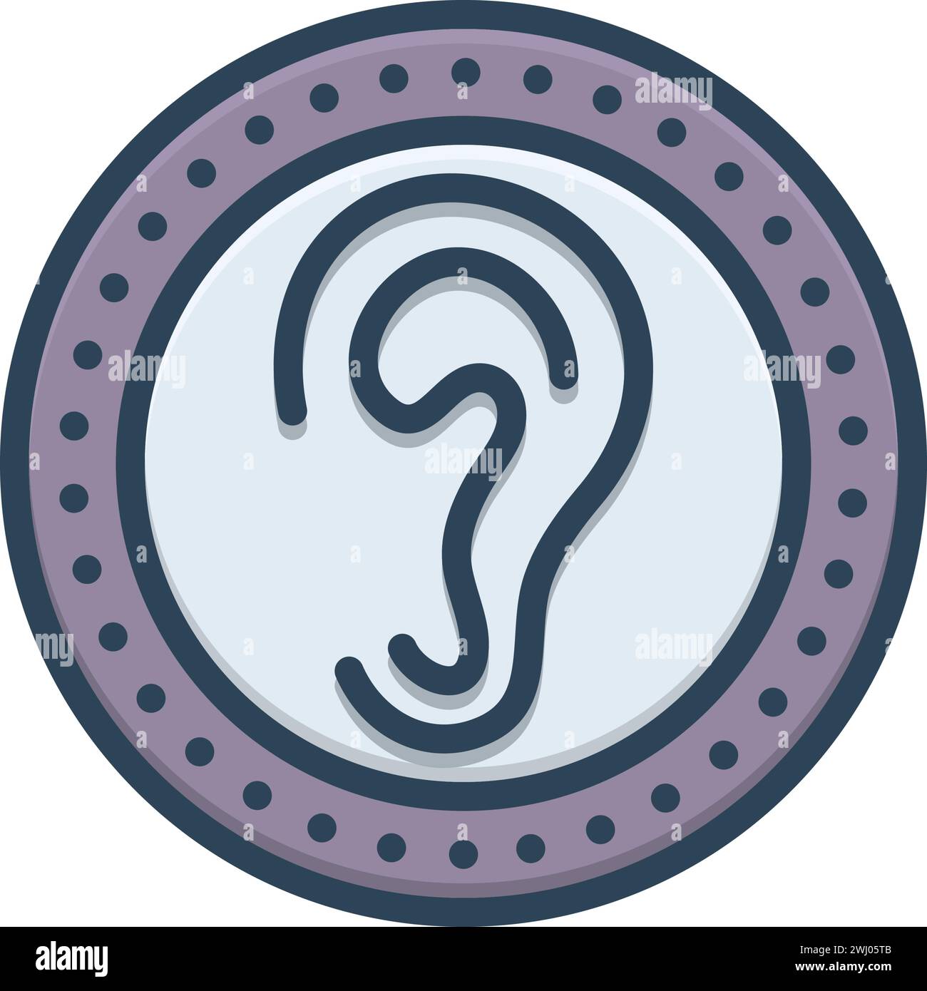 Sense organs vector vectors hi-res stock photography and images - Alamy