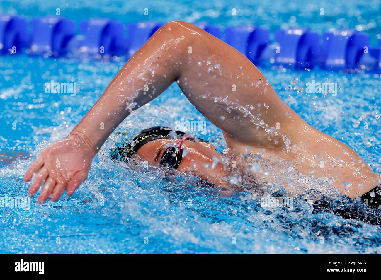 DOHA, QATAR FEBRUARY 12 Imani de Jong of the Netherlands competing