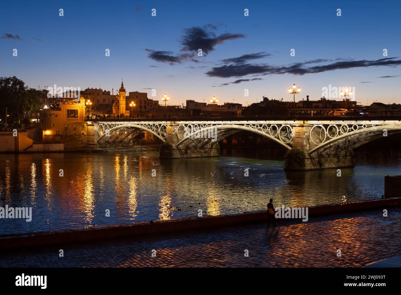 Triana bridge hi-res stock photography and images - Alamy