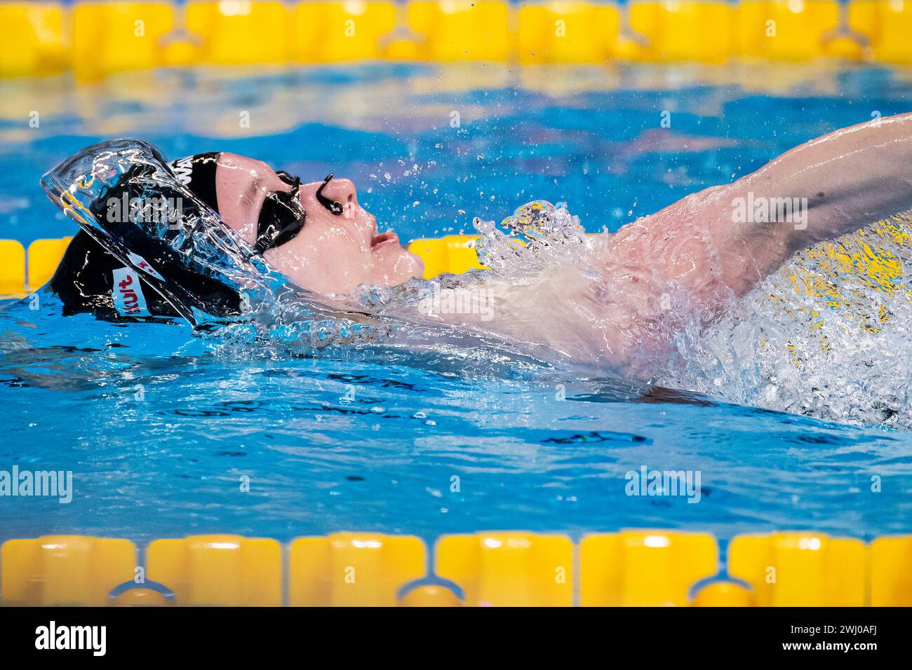Kristyna Horska of Czechia competes in the swimming women's 100m ...