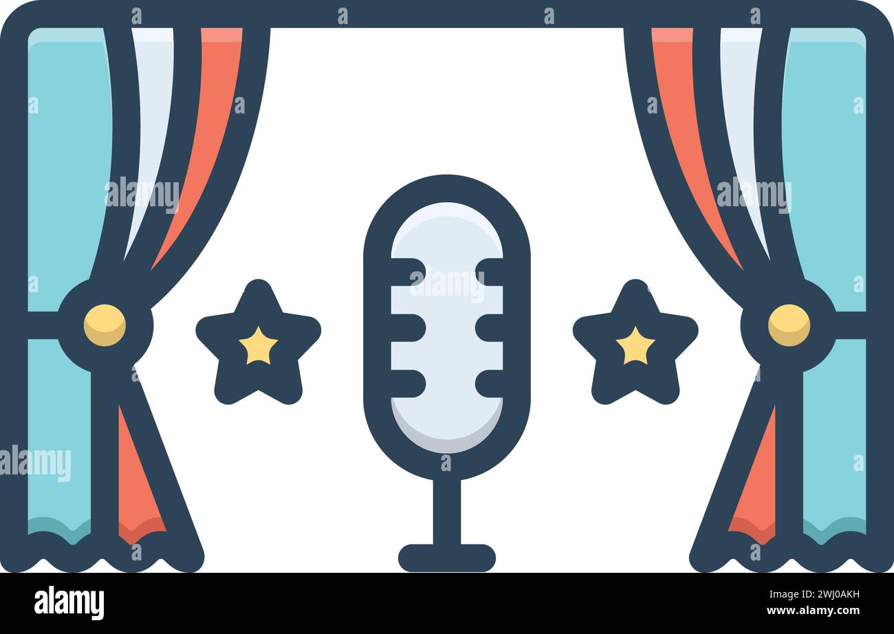 Icon for shows,display Stock Vector Image & Art - Alamy