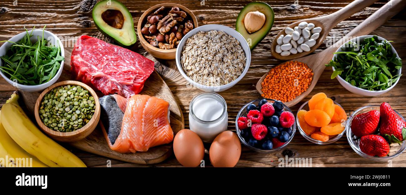 Healthy diet food products hi-res stock photography and images - Alamy
