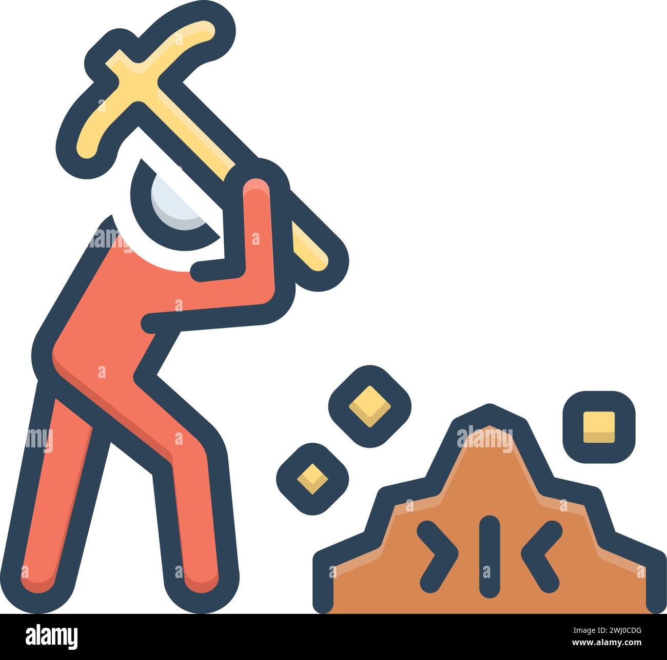 Ditching sign hi-res stock photography and images - Alamy