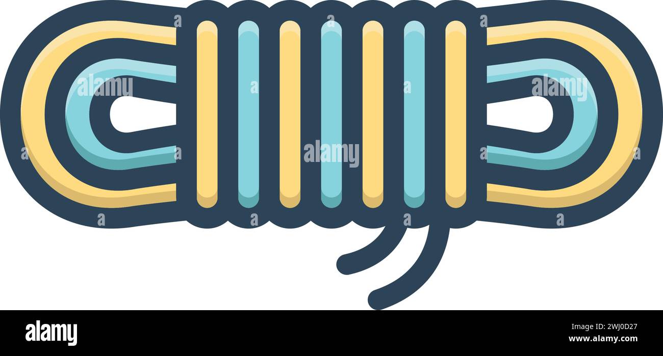 Icon for nylon,rope Stock Vector Image & Art - Alamy