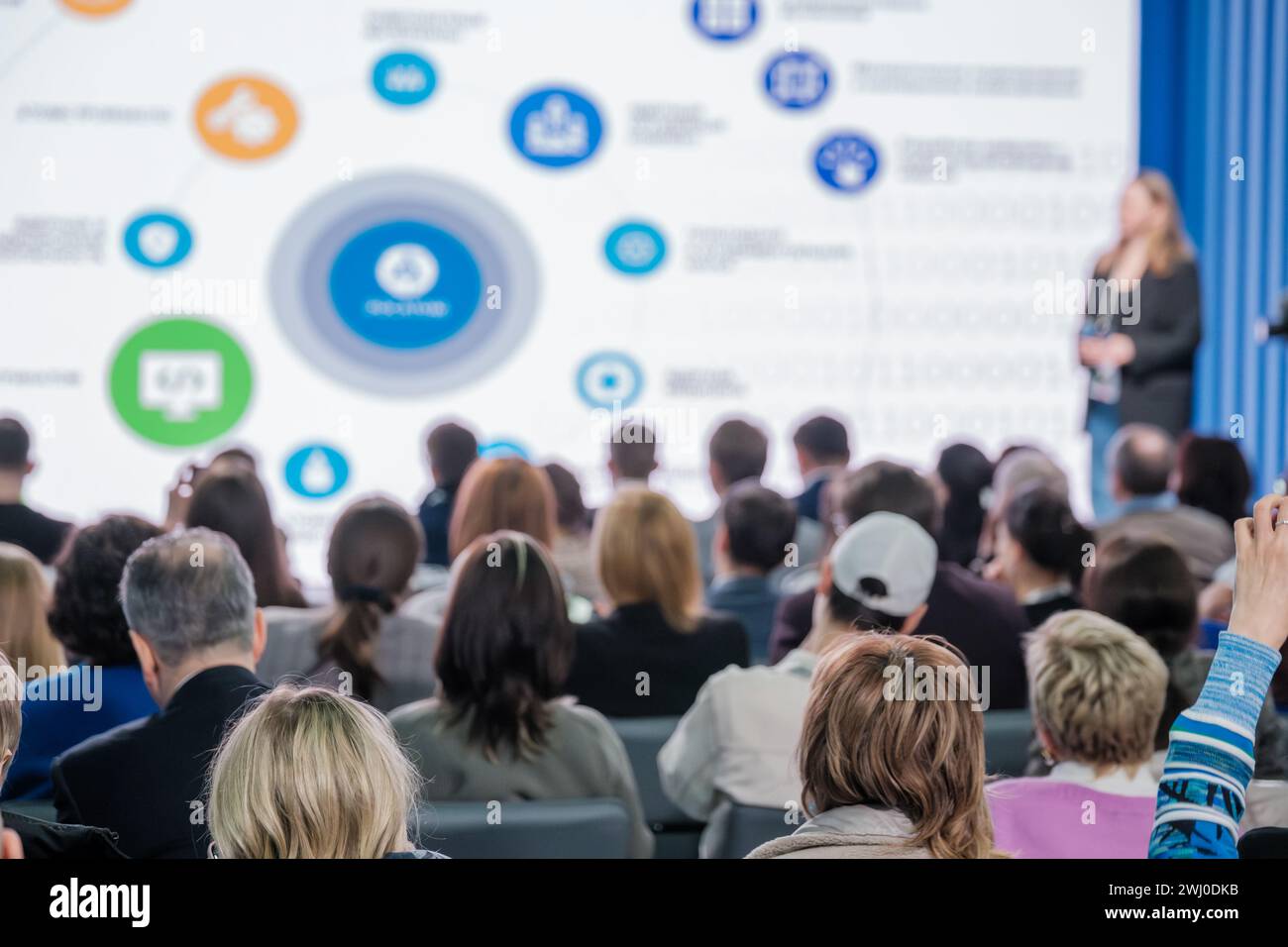 Panel Listening Panel speaker group hi-res stock photography and images - Alamy