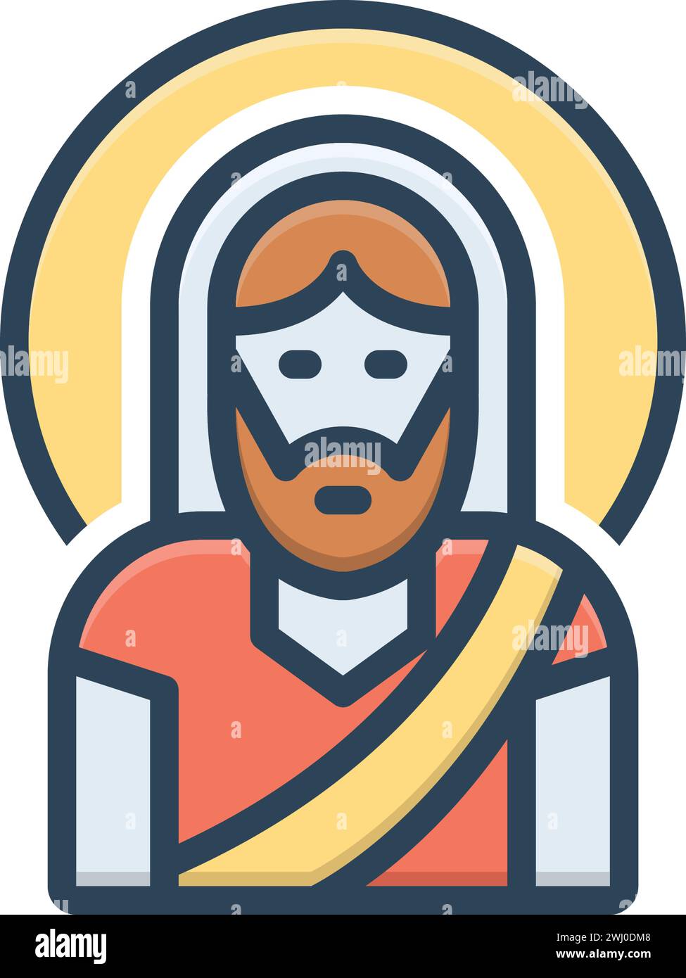 Icon of christ Stock Vector Images - Alamy