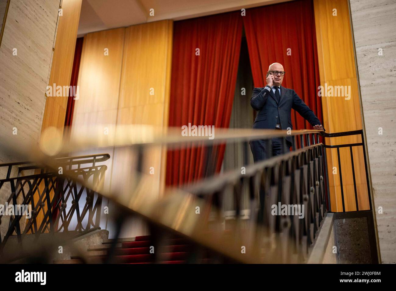 Le Havre, France. 08th Feb, 2024. French mayor of Le Havre and former ...
