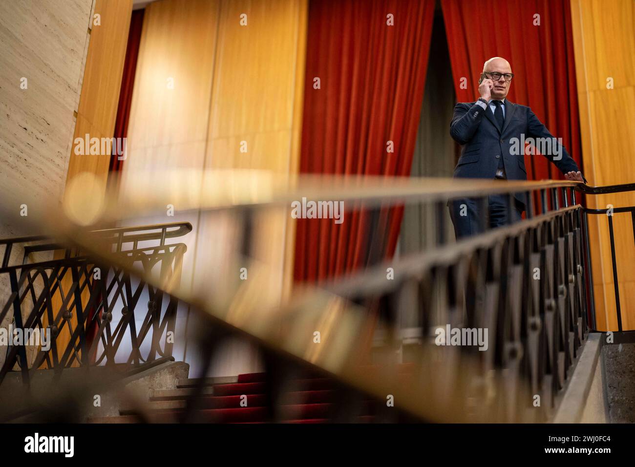 Le Havre, France. 08th Feb, 2024. French mayor of Le Havre and former ...