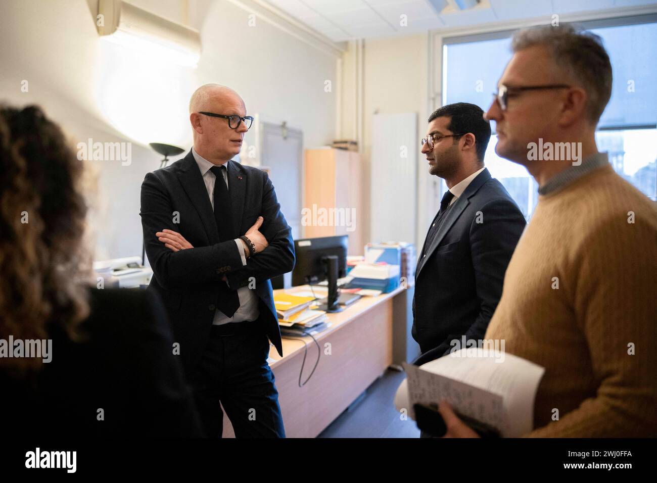 Le Havre, France. 08th Feb, 2024. French mayor of Le Havre and former ...