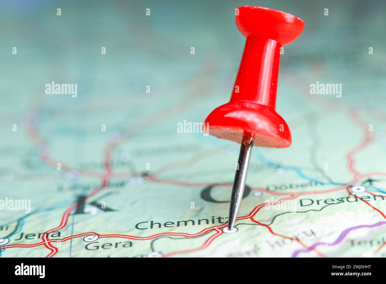 Chemnitz Germany Pin On Map Stock Photo Alamy Chemnitz Germany Pin On Map Stock Photo Alamy