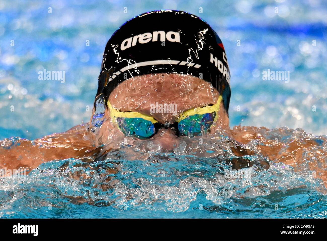 Kristyna Horska of Czechia competes in the 100m Breaststroke Women Heats during the 21st World