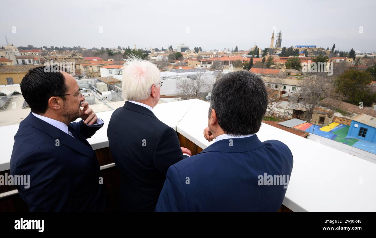 Nikosia, Cyprus. 12th Feb, 2024. Federal President Frank-Walter ...
