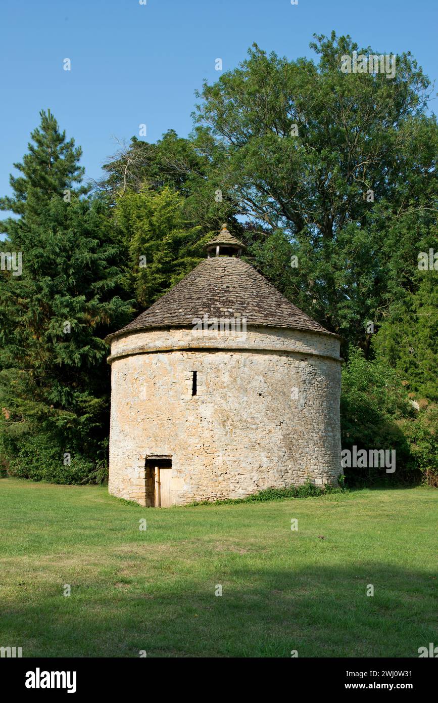 Dovecotes.  Quenington Court, Gloucestershire, thought to be 13c.built on the site of a Knights Hospitallers preceptory Stock Photo
