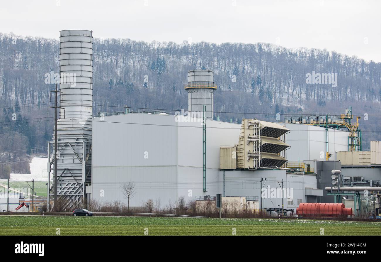 Die Gasturbinen-Testanlage von Ansaldo Energie stand anfänglich als mögliches Notkraftwerk zur Diskussion. Jetzt baut der Bund ein neues Kraftwerk. (B Stock Photo