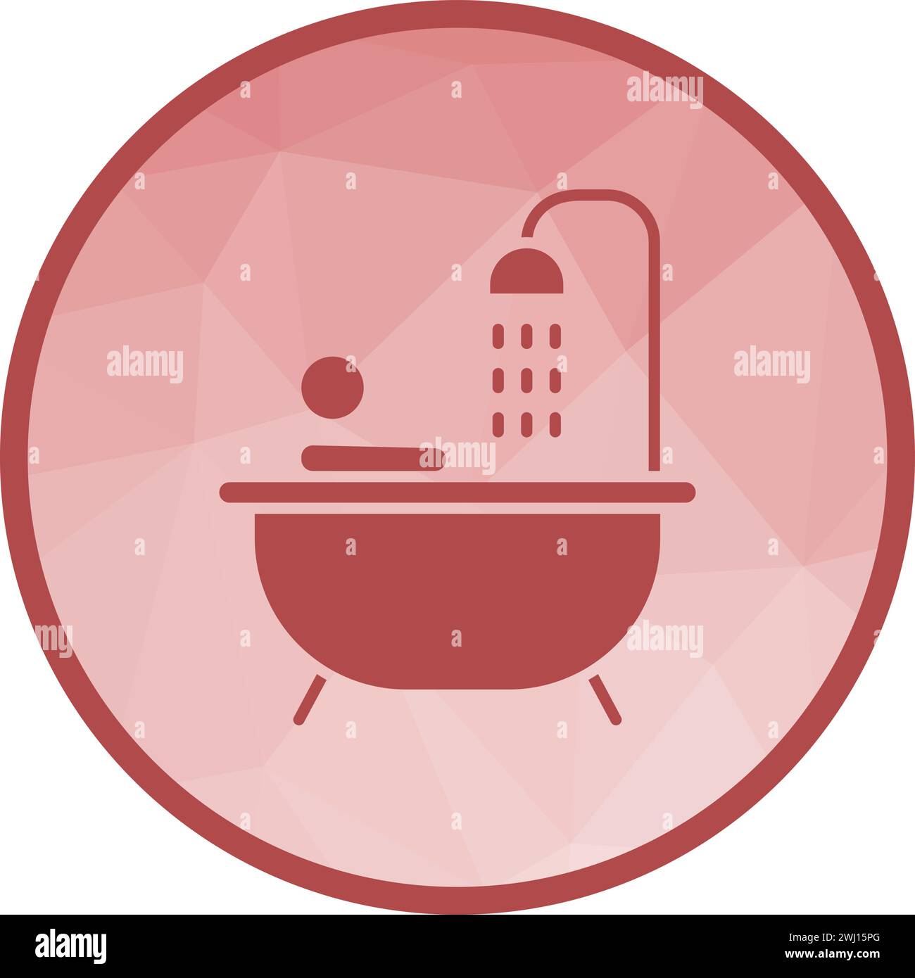 Bath icon vector image Stock Vector Image & Art - Alamy