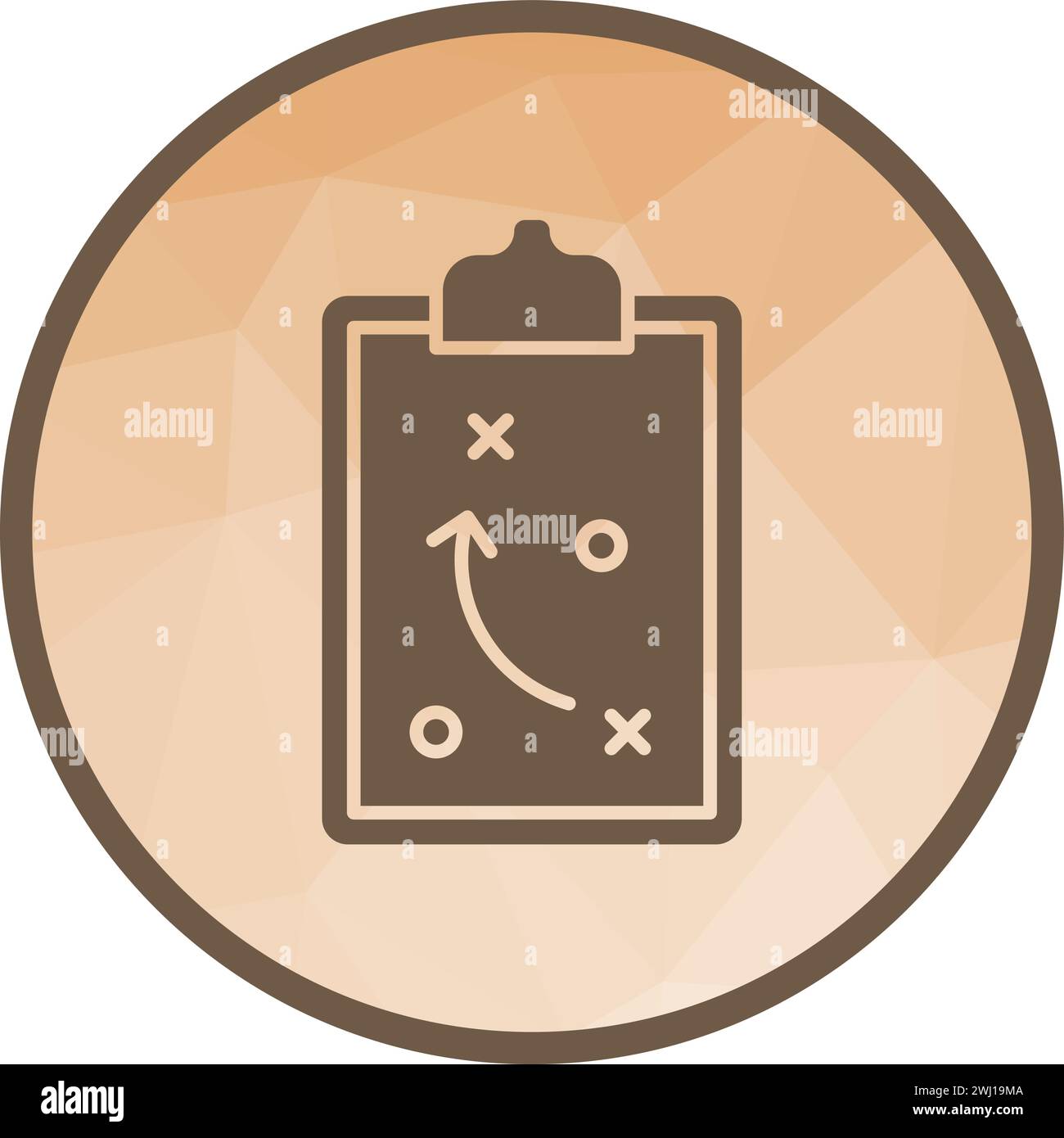 Strategy icon vector image. Stock Vector