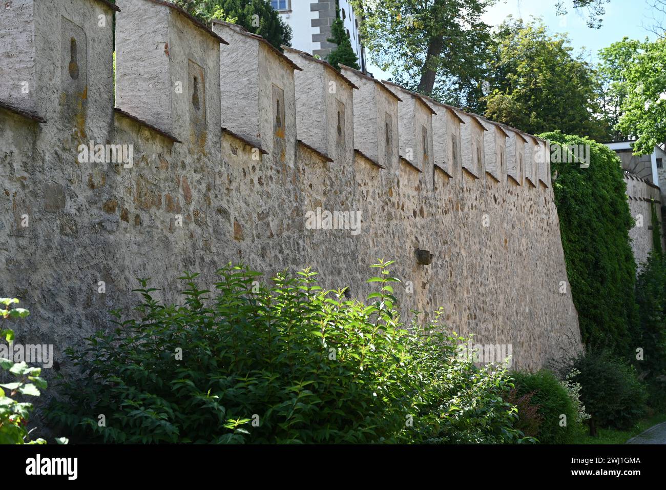 Town fortification of Weitra, Austria Stock Photo