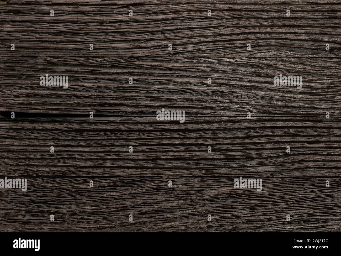 Dark brown wood texture. Background old panels Stock Photo