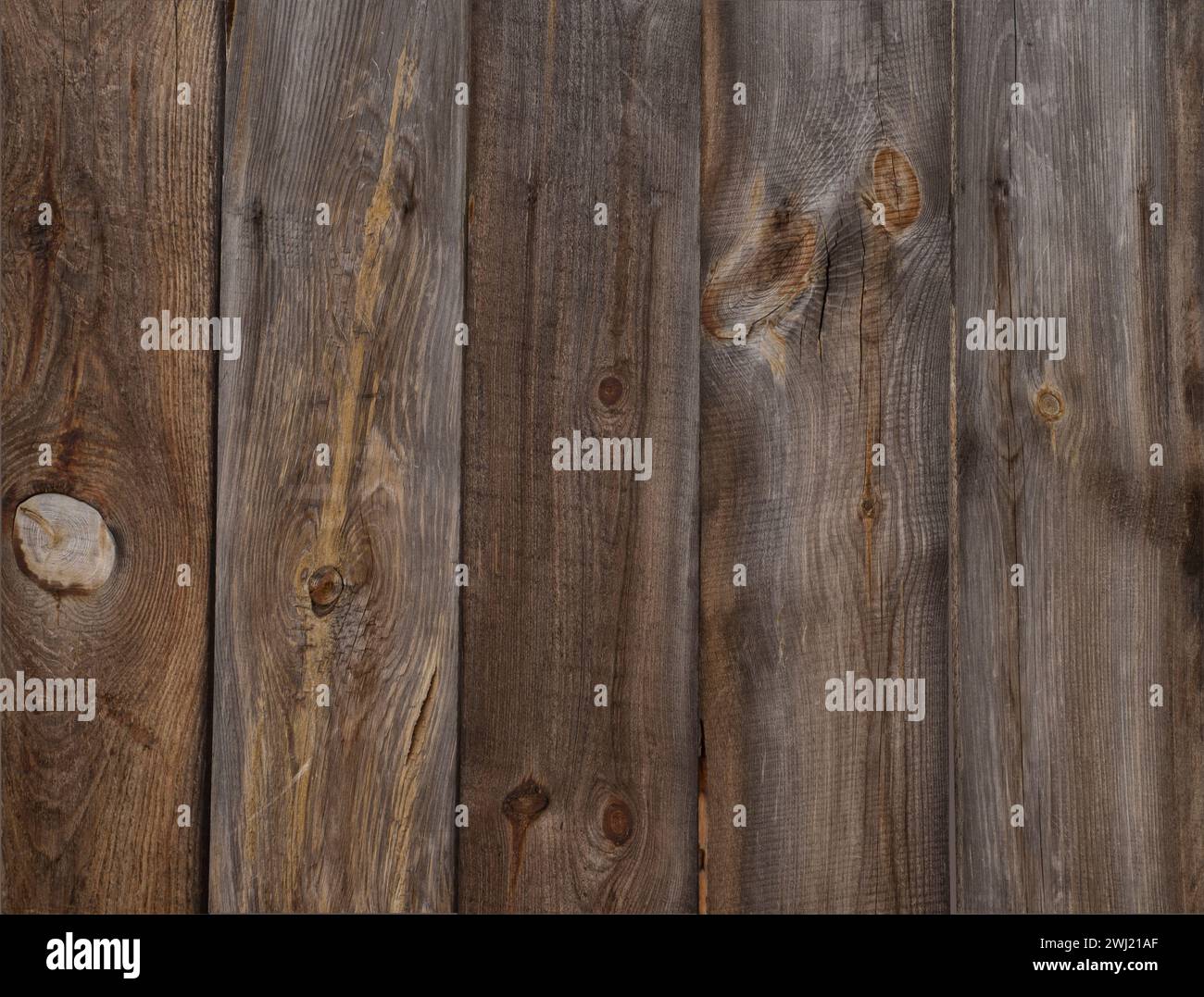 Brown wood texture. Background old panels Stock Photo